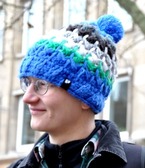 Josef Moudrik in a cap